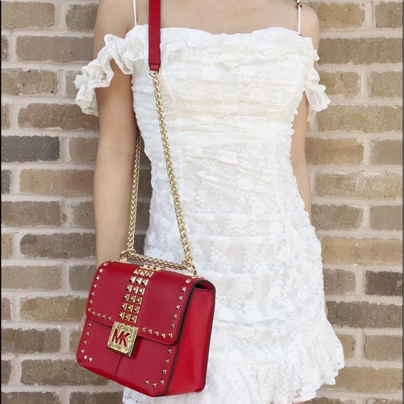 Michael Kors Shoulder Bag Chain Crossbody - Picture 2 of 6